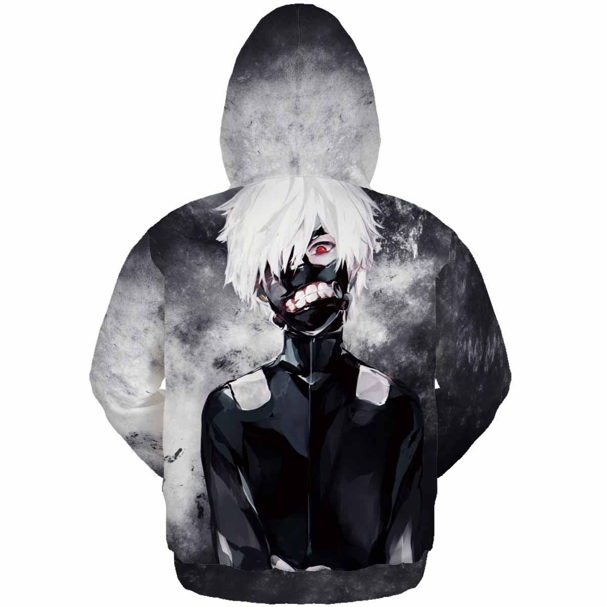 Herren Hoodie Pullover 3D-Druck Sweatshirts Tokyo Ghoul Kaneki Ken