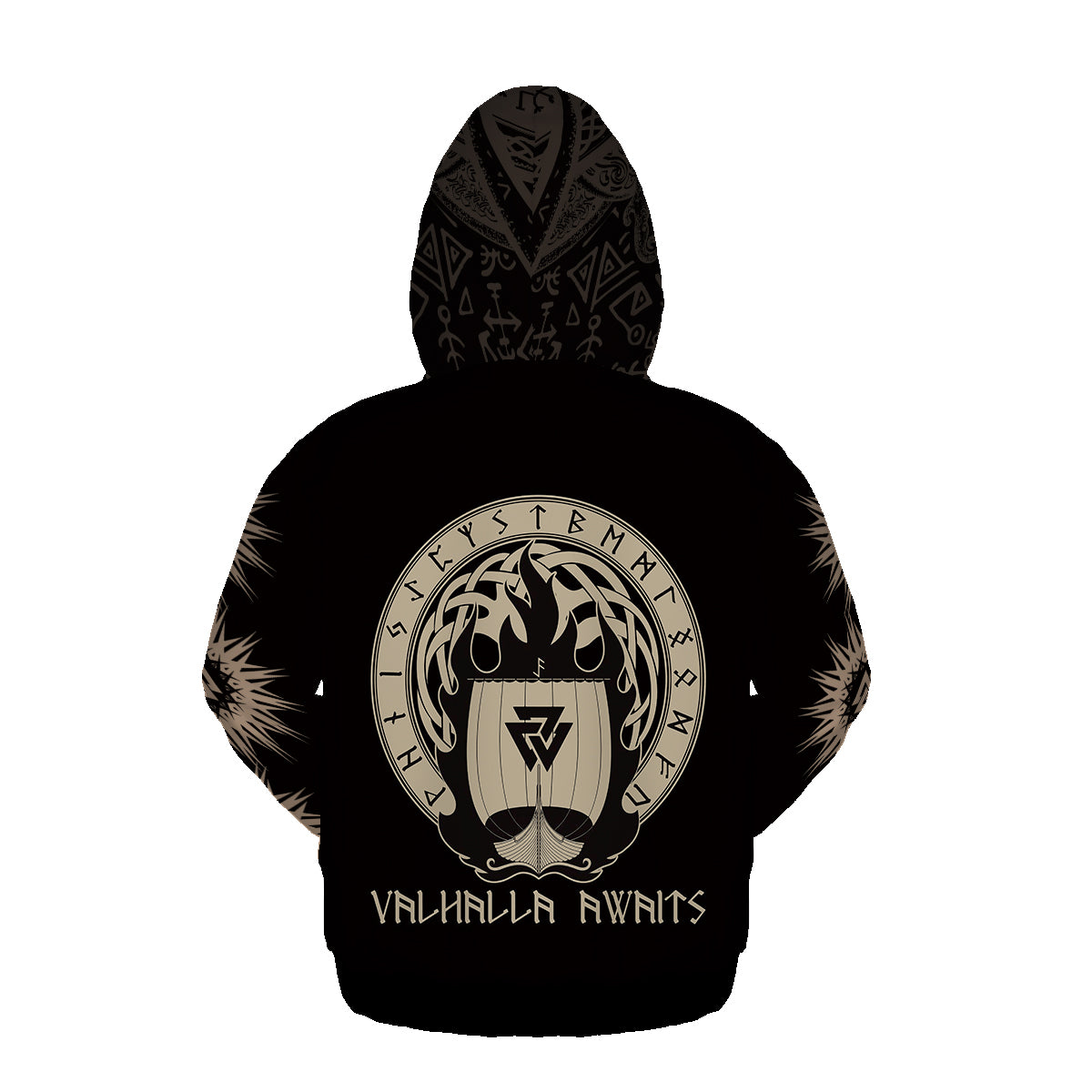 Norse Mythology Heart of Hrunger Hoodie Pullover 3d Print Sweatshirts