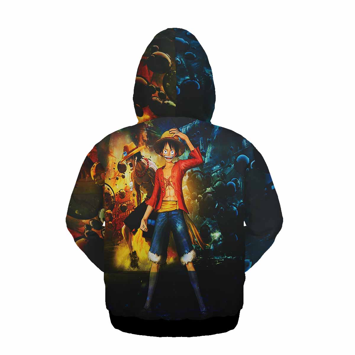 Monkey Luffy Hoodie Pullover 3D-Druck-Sweatshirts