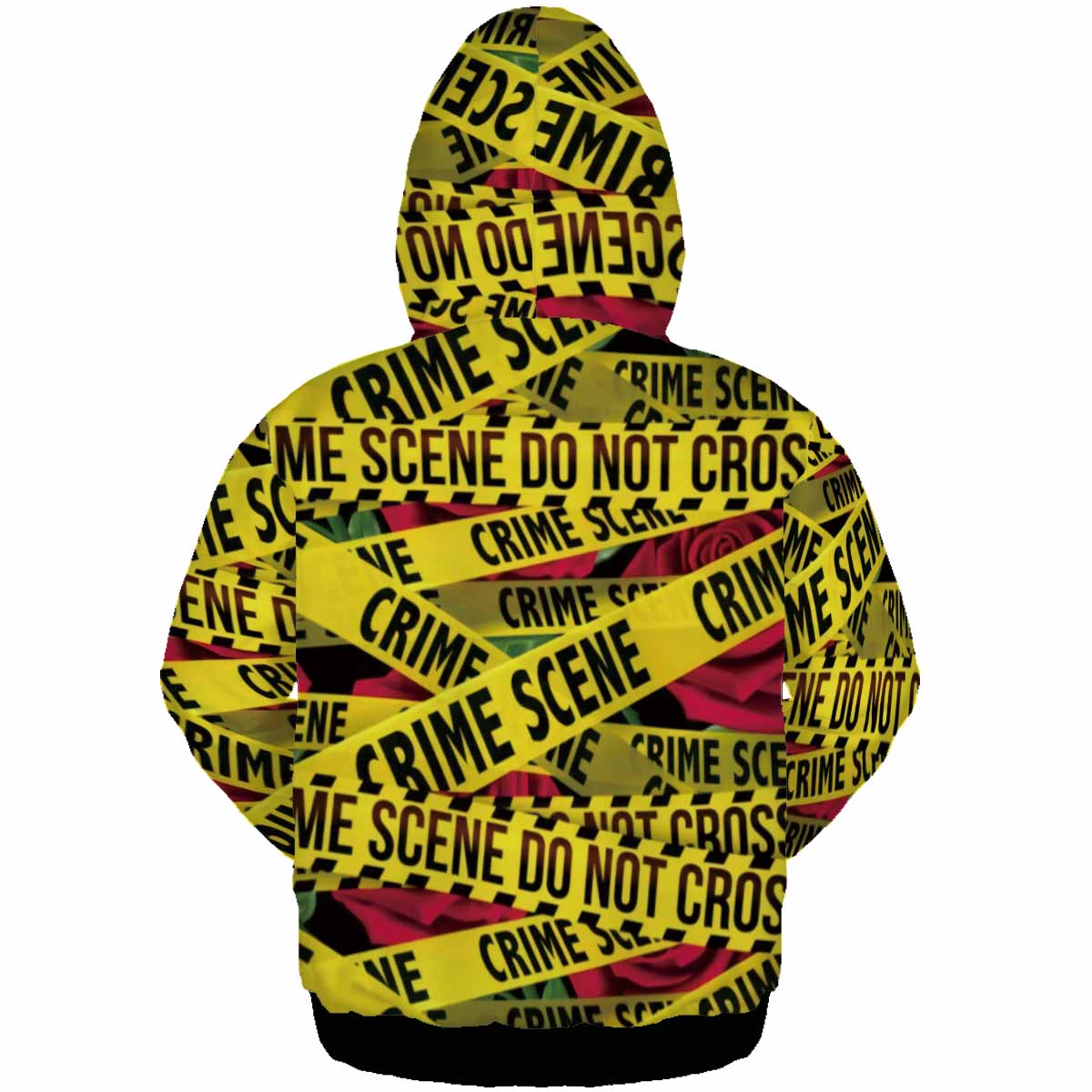 Customizing Crime Scene Cordon 3D Print Pullover Sweatshirts