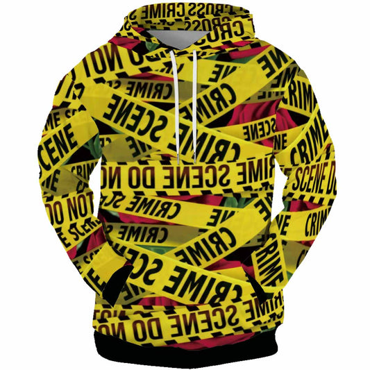 Customizing Crime Scene Cordon 3D Print Pullover Sweatshirts