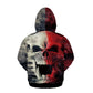 3D Print Sand Skull Hoodie Pullover Sweatshirts