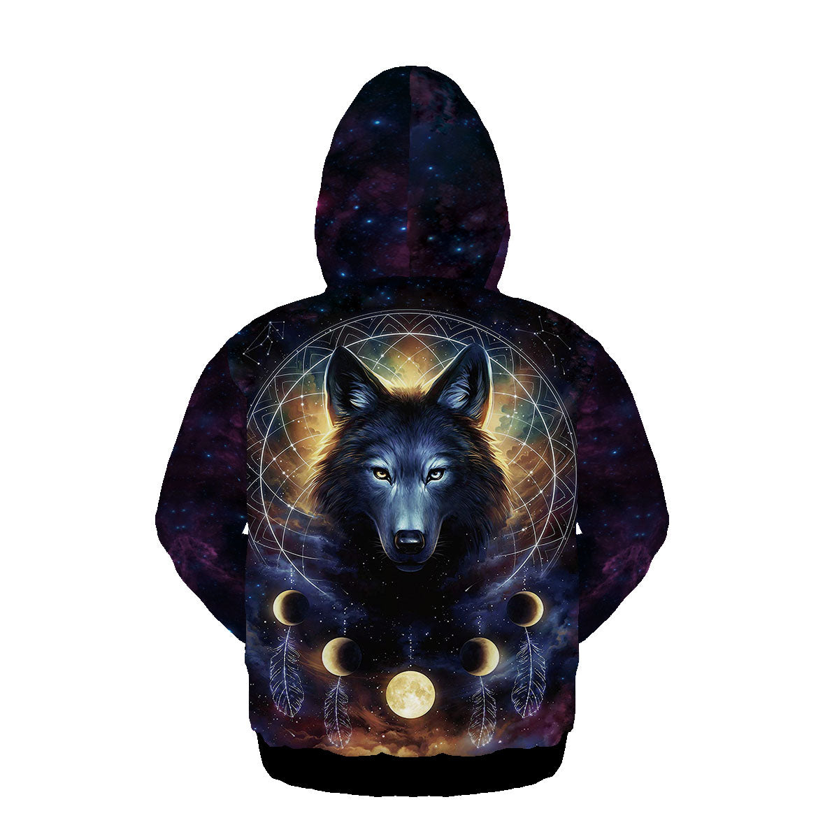 Wolf Hoodie Pullover 3D-Druck-Sweatshirts