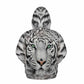 Free Shipping Unique Hoodies Pullover 3d White Tiger Printed Sweatshirts