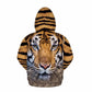 Tiger Hoodie Pullover 3d Print Sweatshirts