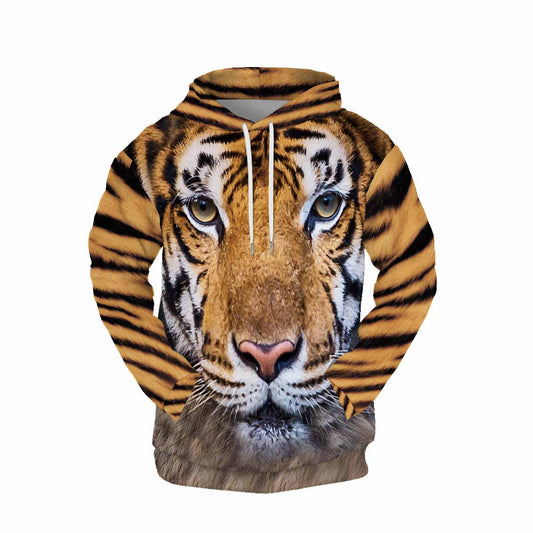 Tiger Hoodie Pullover 3d Print Sweatshirts