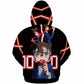 Detective Conan Case Closed Hoodie Pullover 3d Print Sweatshirts