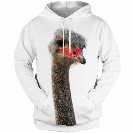 Ostrich Hoodie Pullover 3D Print Sweatshirts