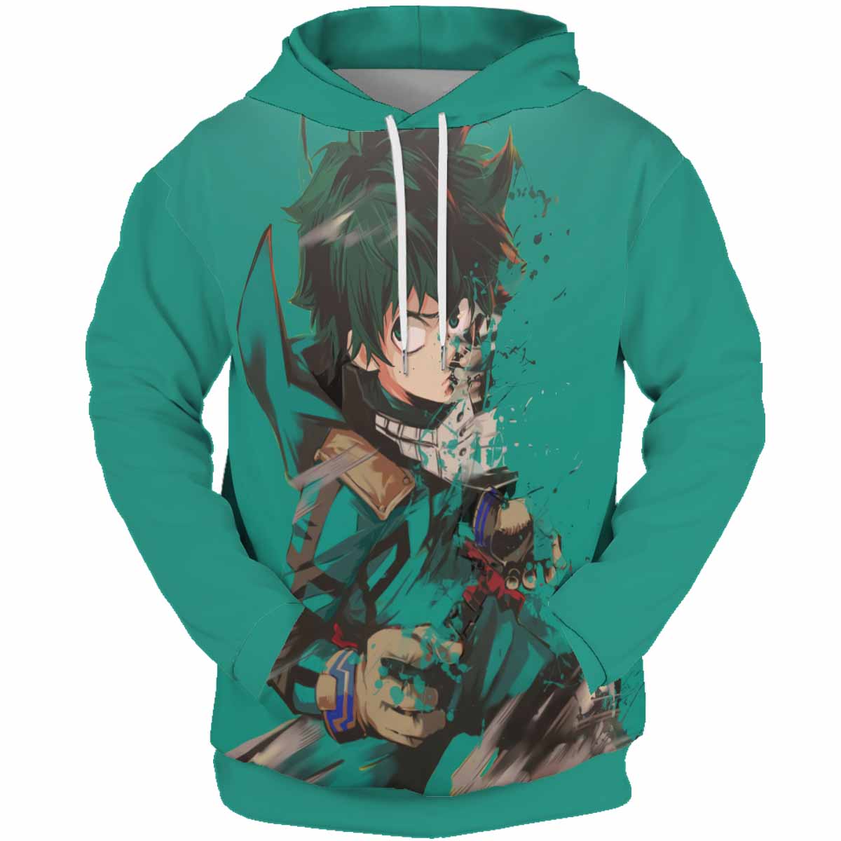 3D Print My Hero Academia Midoriya Izuku Hoodie Pullover Sweatshirts