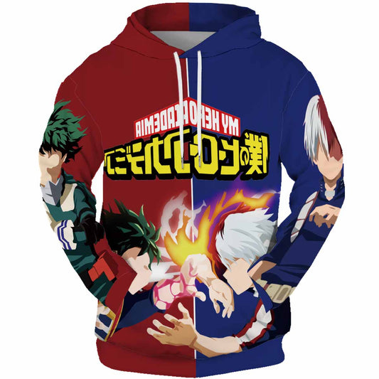 My Hero Academia 3D Print Hoodie Pullover