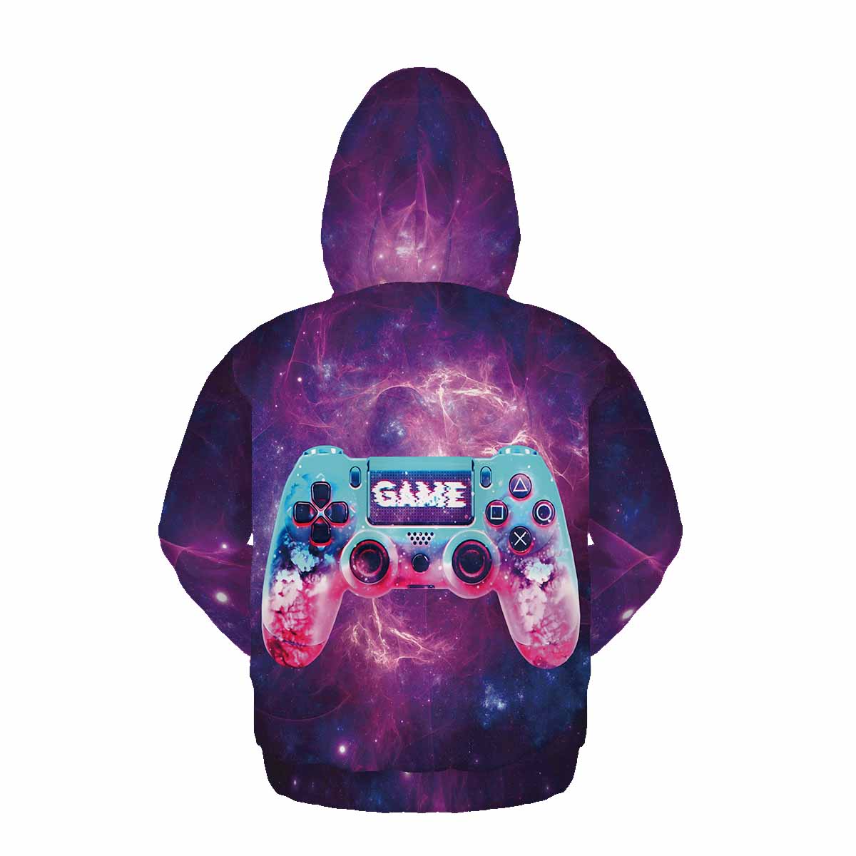 Free Shipping Unique Hoodies Pullover 3d Gamepad Printed Sweatshirts