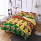 African style 3D bedding set 3pcs