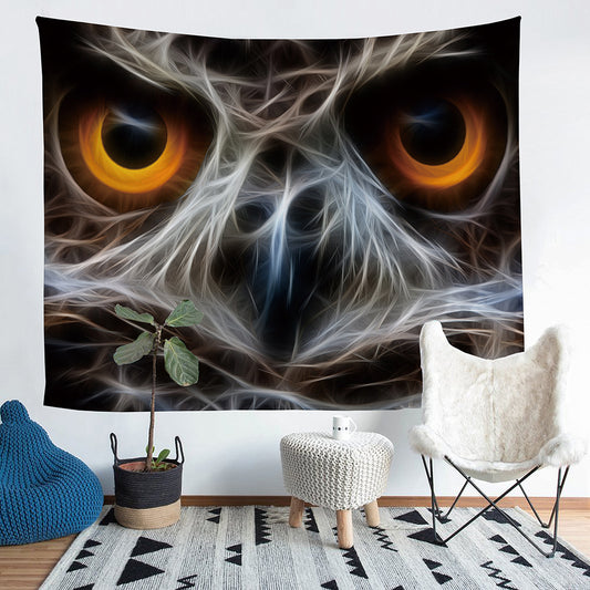 3D bohemian owl tapestry wall decoration Home Decor