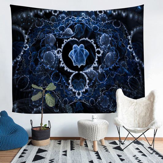 3D trippy tapestry wall hanging Home Decor