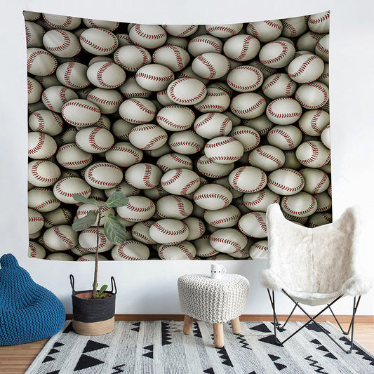 3D baseball tapestry wall decoration Home Decor