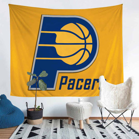 3D-Basketball-Wandteppich Indiana Pacers Wanddekoration Home Decor 