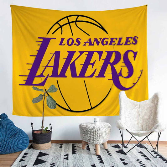Los Angeles Lakers 3D Wandteppich Wanddekoration Wohnkultur 