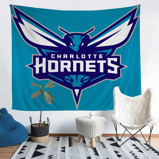 Charlotte Hornets 3D Wandteppich Wanddekoration Home Decor 