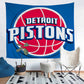 Detroit Pistons 3D Wandteppich Wanddekoration Wohnkultur 