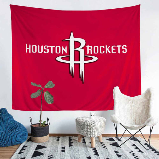 Houston Rockets 3D Wandteppich Wanddekoration Wohnkultur 