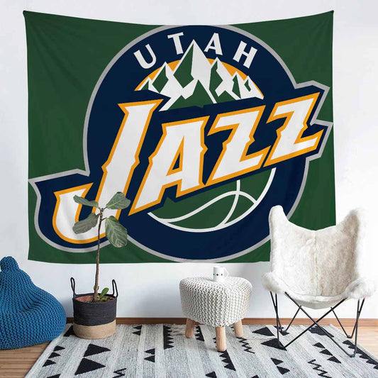 Utah Jazz 3D Wandteppich Wanddekoration Wohnkultur 