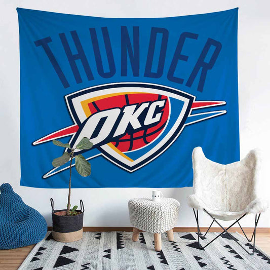 Oklahoma City Thunder tapestry wall decoration Home Decor