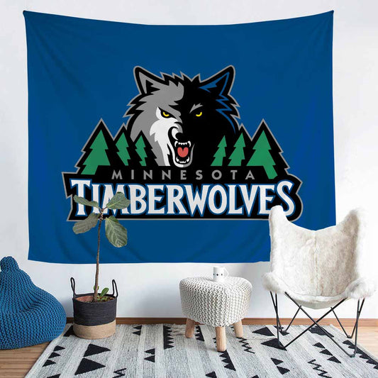 Minnesota Timberwolves tapestry wall decoration Home Decor