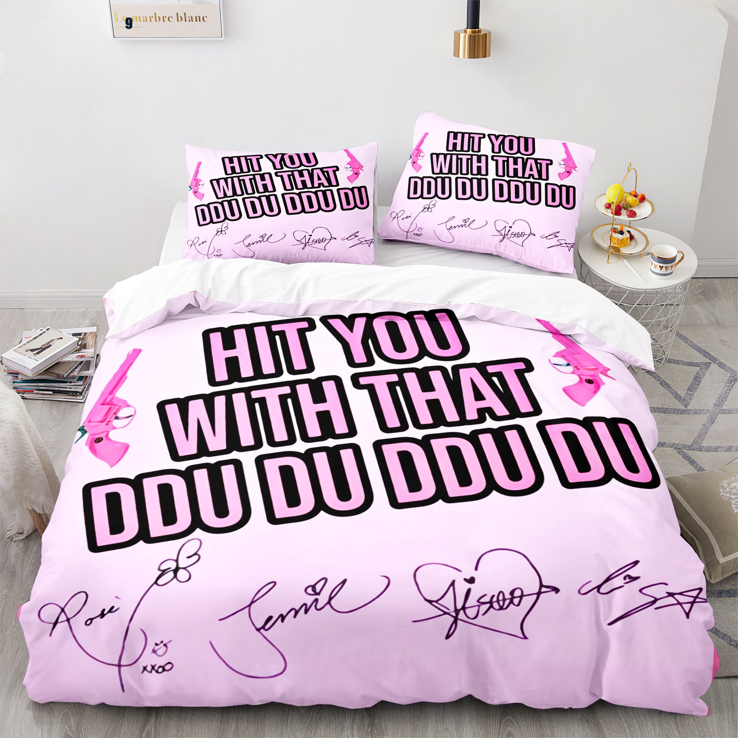 Korean girl group Black pink comforter set gift for friend